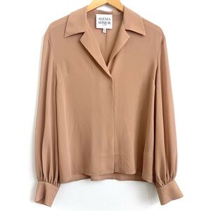 Alexia admor Mila tan blouse